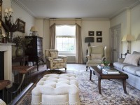 Drawing room with antique furniture