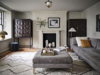 Living room in neutral tones