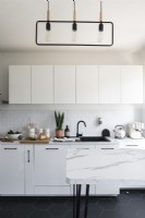 Modern monochrome kitchen 