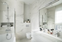 White marble bathroom