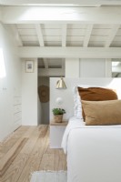 White modern country bedroom