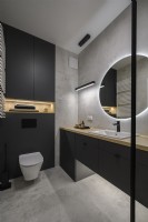 Minimalist compact bathrooms
