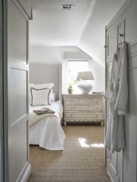 Attic white Bedroom 
