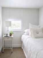 White Spare Bedroom 