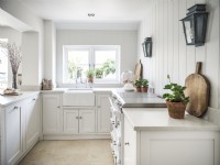 Panelled White Kitchen 
