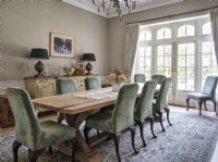 Grand country style Dining Room 