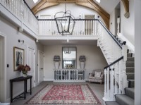 Classic country Hallway and staircase 