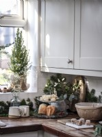Detail of nordic style Kitchen 