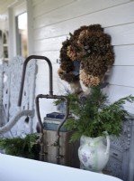 Country Scandinavian porch detail 