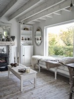Country Scandinavian Living Room  