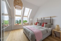 Large attic bedroom and views of nature