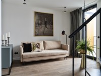 Modern room with sofa