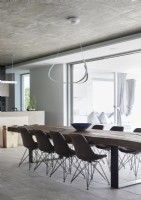 Contemporary minimal dining room