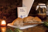 Christmas old-fashion homemade bread