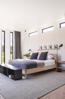 Modern bedroom in neutral palette