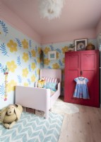 Colourfully decorated kids bedroom