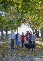 Autumnal Farm - family portrait