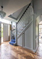 Hallway interior in Katie Frade's house in Dulwich